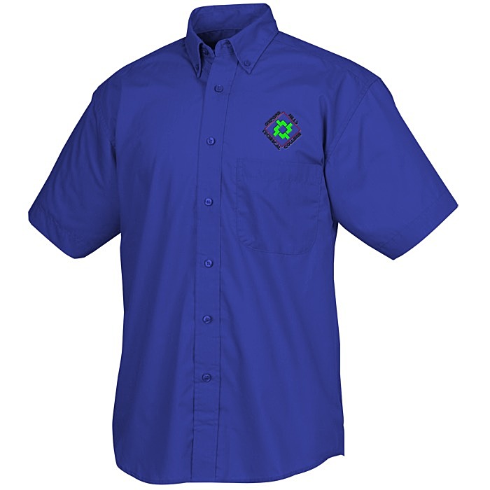 Custom Blue Generation SS Featherweight Poplin - Men's