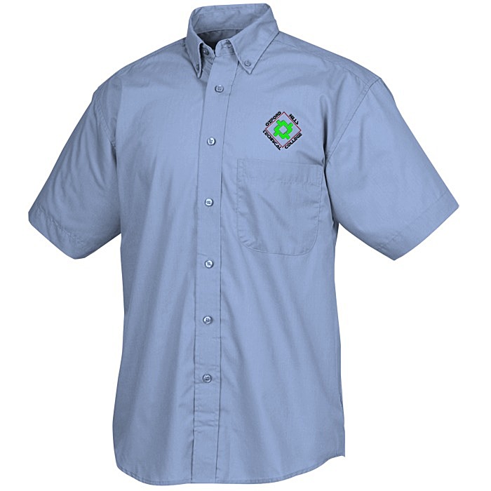 Custom Blue Generation SS Featherweight Poplin - Men's