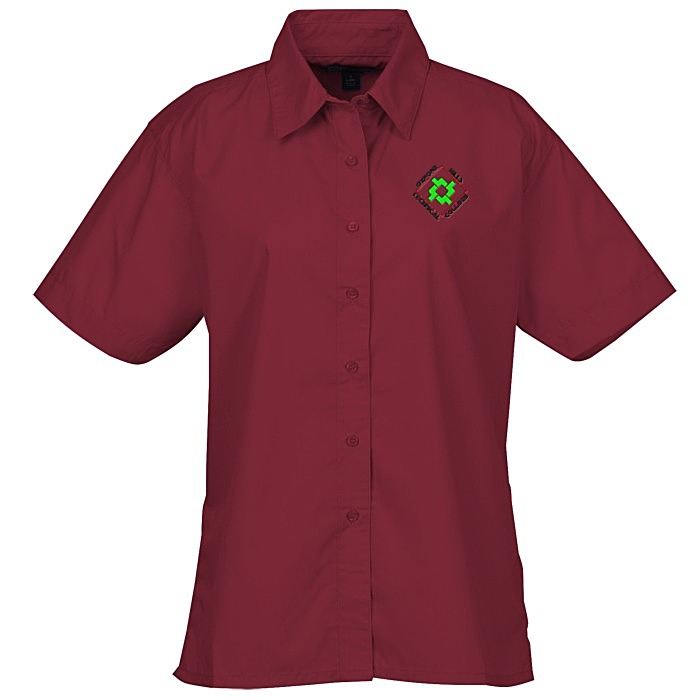 Custom Blue Generation SS Featherweight Poplin - Ladies'