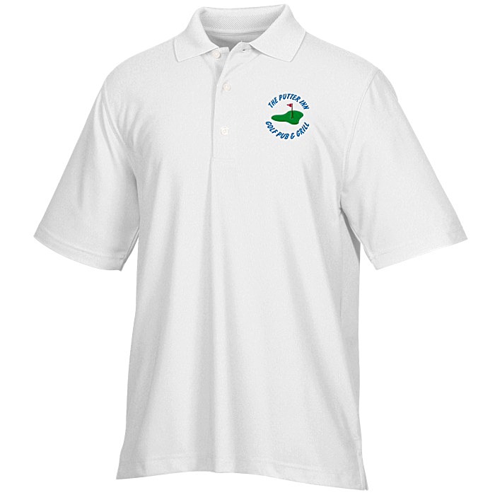 Custom Greg Norman Play Dry Performance Mesh Polo - Men's - Embroidered