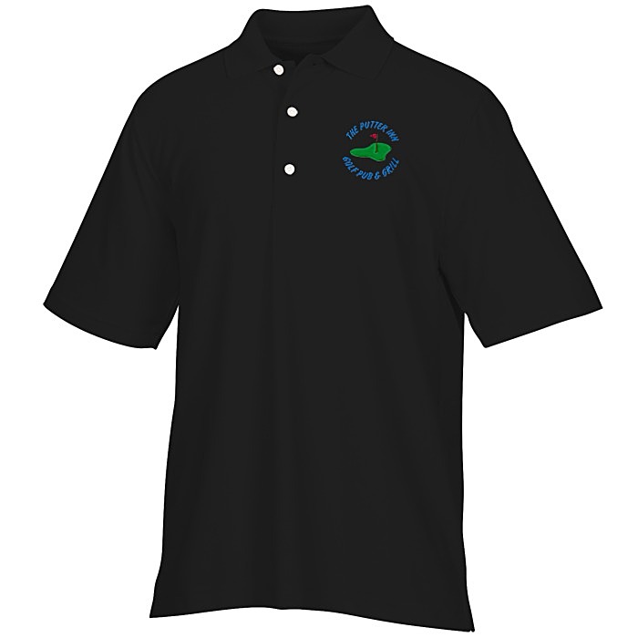 Custom Greg Norman Play Dry Performance Mesh Polo - Men's - Embroidered