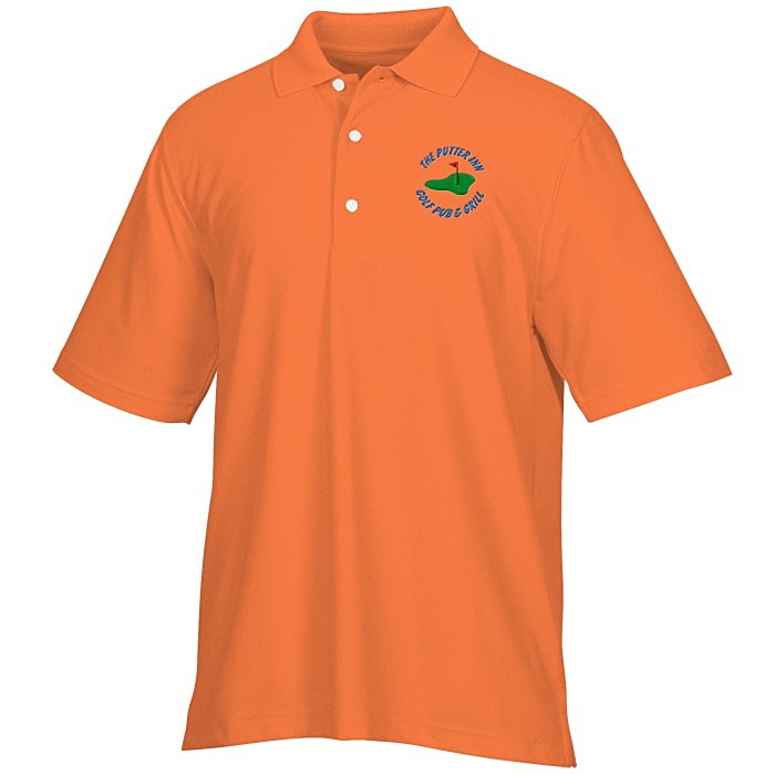 Custom Greg Norman Play Dry Performance Mesh Polo - Men's - Embroidered