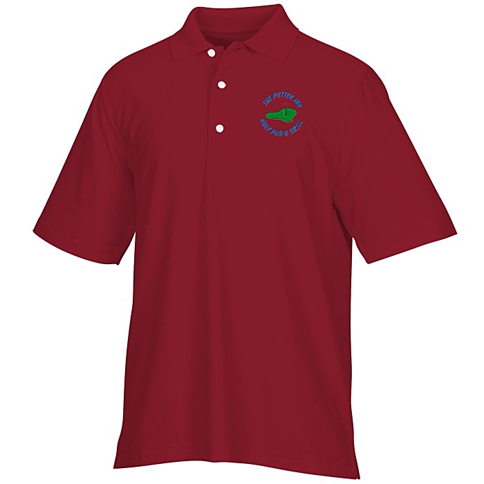 Custom Greg Norman Play Dry Performance Mesh Polo - Men's - Embroidered