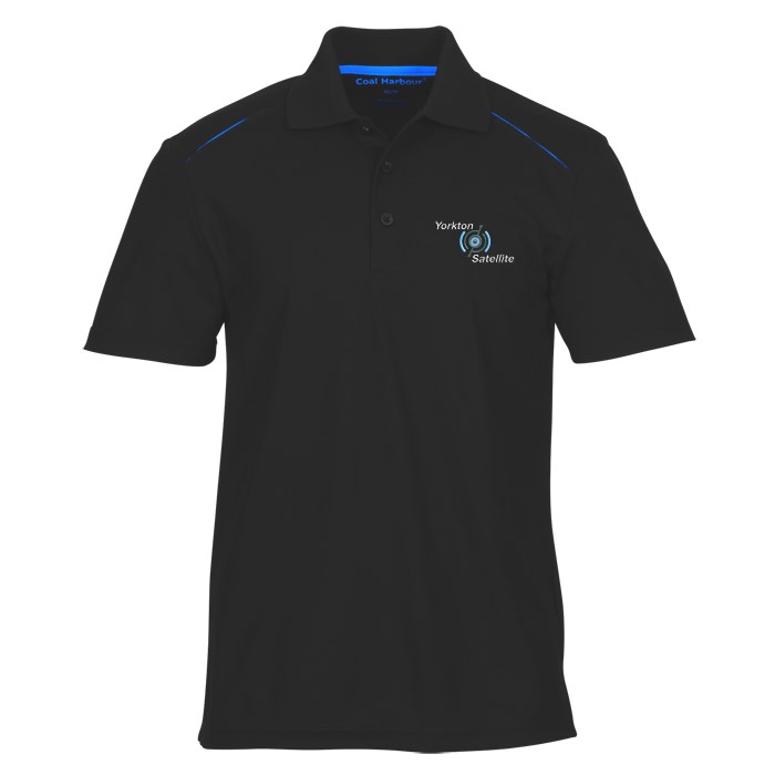 Custom Coal Harbour Snag Resistant Contrast Polo - Men's