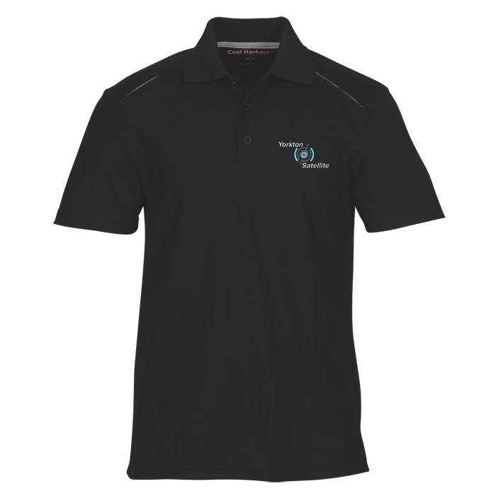 Custom Coal Harbour Snag Resistant Contrast Polo - Men's