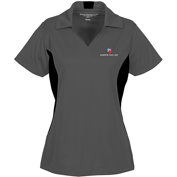 Custom Coal Harbour Colourblock Performance Polo - Ladies'