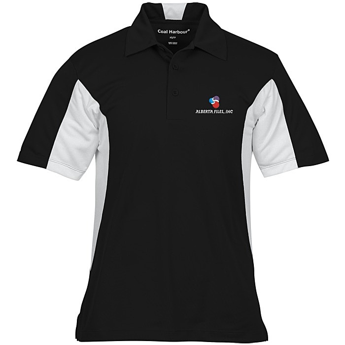 Custom Coal Harbour Colourblock Performance Polo - Men's