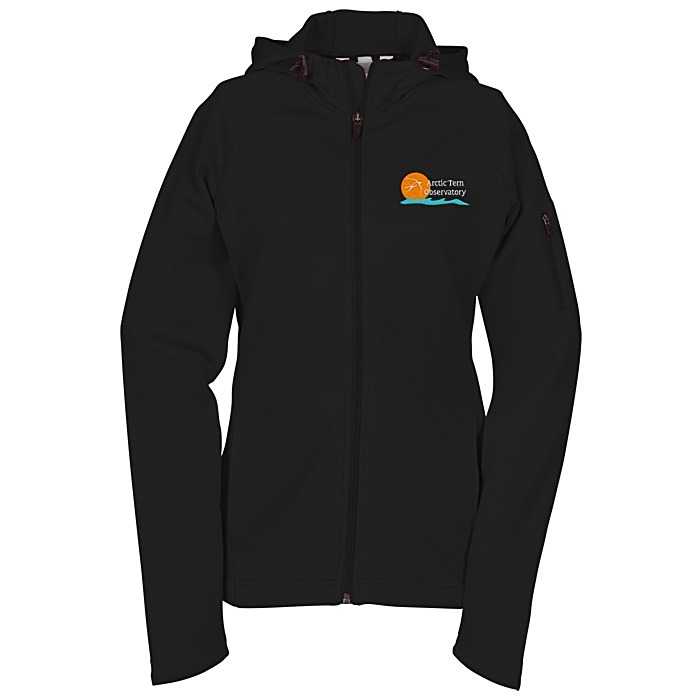 Custom PTech Moisture Wicking Full-Zip Sweatshirt - Ladies' - Embroidered