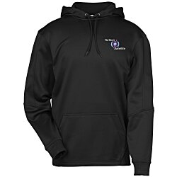 Custom PTech Moisture Wicking Hooded Sweatshirt - Embroidered