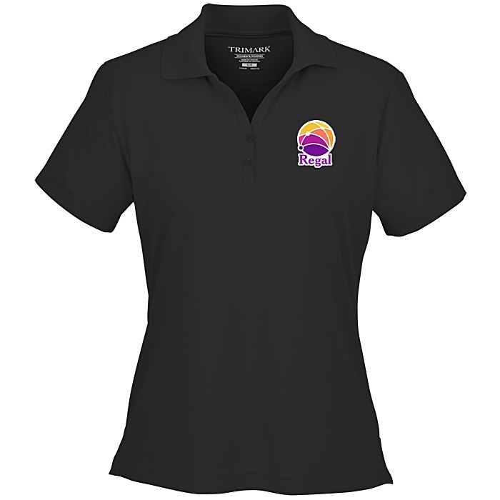 Custom Moreno Textured Micro Polo - Ladies' - TE Transfer