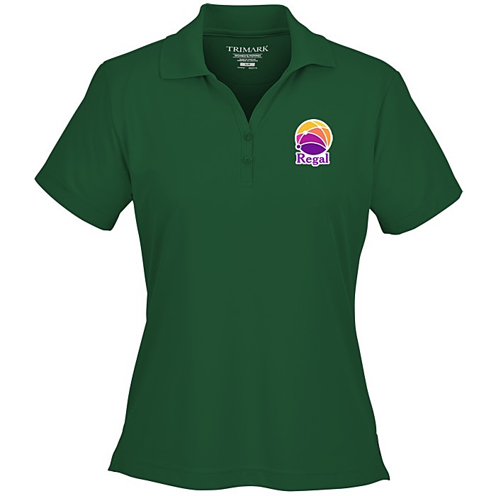 Custom Moreno Textured Micro Polo - Ladies' - TE Transfer