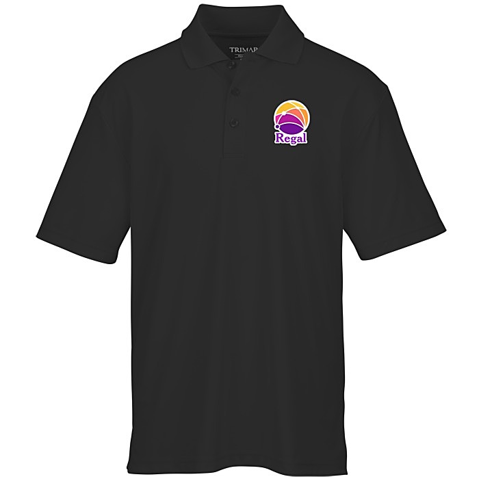 Custom Moreno Textured Micro Polo - Men's - TE Transfer