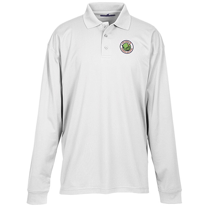 Custom Blue Generation LS Snag Resistant Wicking Polo - Men's