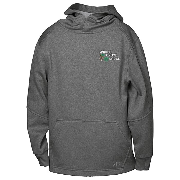 Custom PTech Moisture Wicking Hooded Sweatshirt - Youth - Embroidered