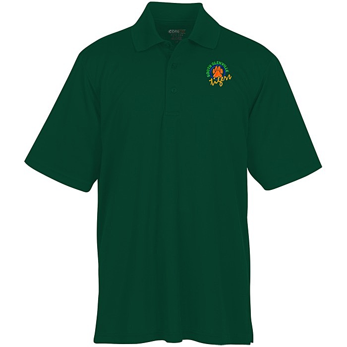Custom Origin Performance Pique Polo - Men's