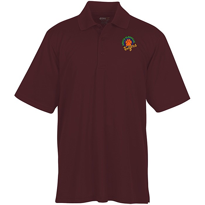 Custom Origin Performance Pique Polo - Men's