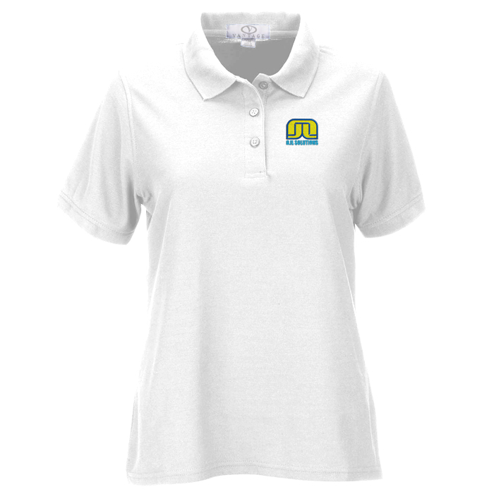 Custom Soft-Blend Double-Tuck Polo - Ladies'