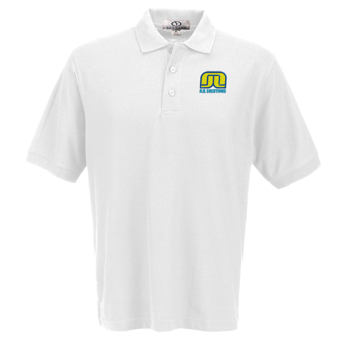 Custom Soft-Blend Double-Tuck Polo - Men's