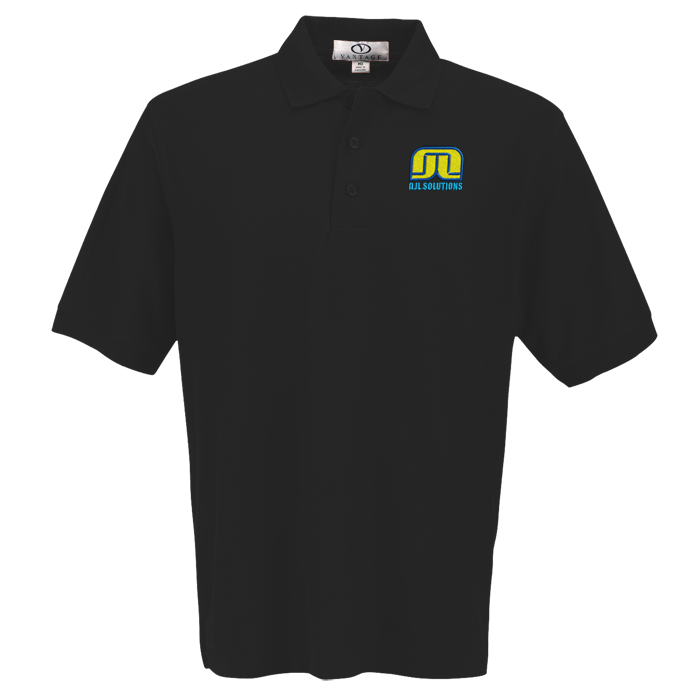 Custom Soft-Blend Double-Tuck Polo - Men's