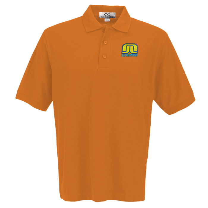 Custom Soft-Blend Double-Tuck Polo - Men's