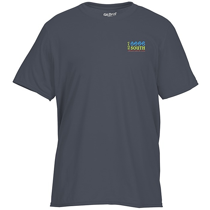 Custom Gildan Performance Tee - Men's - Embroidered