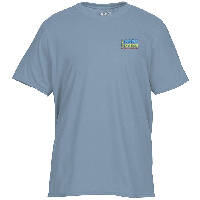 Custom Gildan Performance Tee - Men's - Embroidered