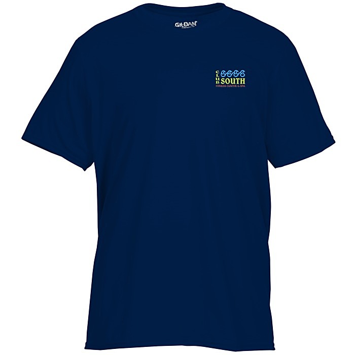 Custom Gildan Performance Tee - Men's - Embroidered