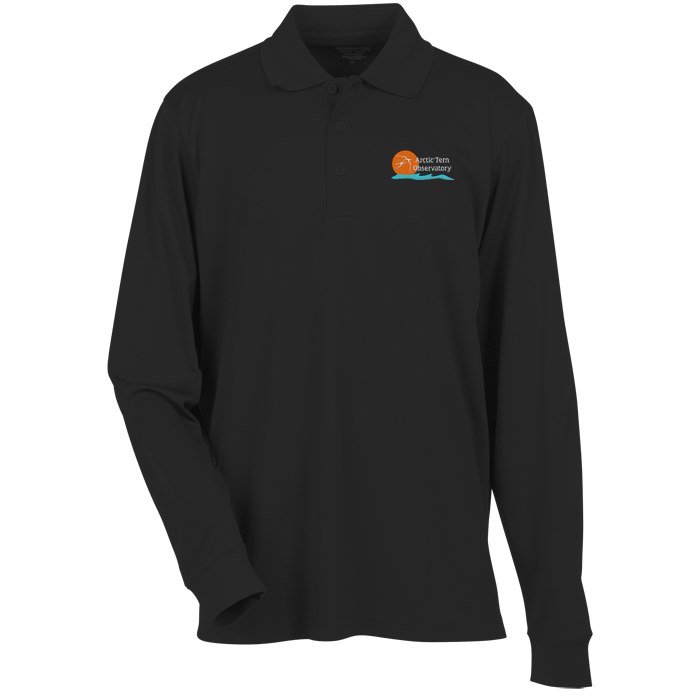 Custom Origin LS Performance Pique Polo - Men's