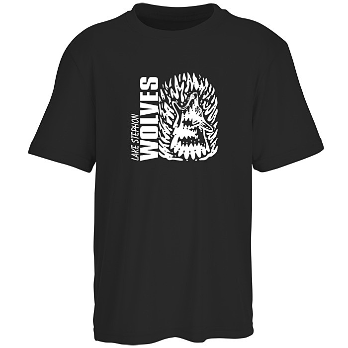 Custom Pro Team Moisture Wicking Tee - Youth - Screen