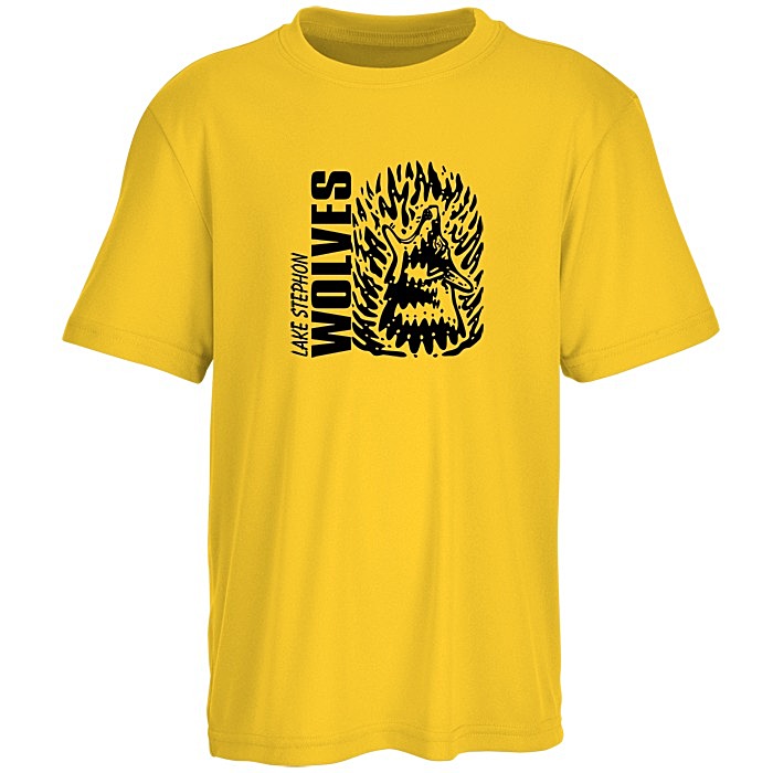 Custom Pro Team Moisture Wicking Tee - Youth - Screen