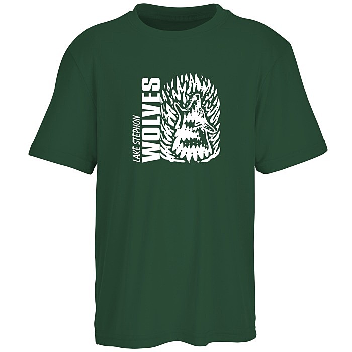 Custom Pro Team Moisture Wicking Tee - Youth - Screen