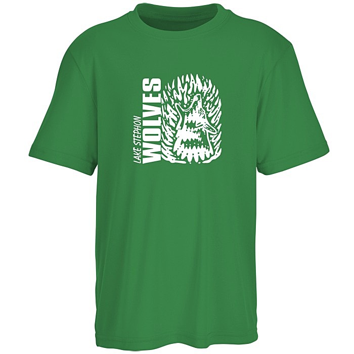 Custom Pro Team Moisture Wicking Tee - Youth - Screen