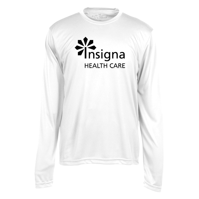 Custom Pro Team Moisture Wicking Long Sleeve Tee - Men's - Screen