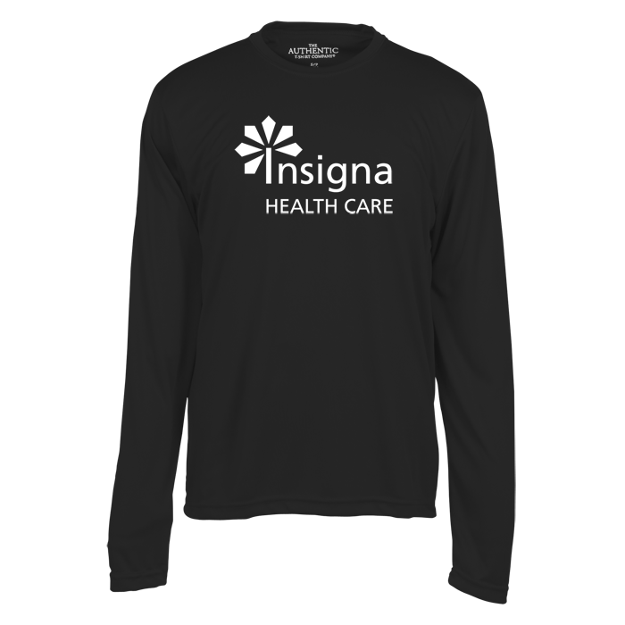 Custom Pro Team Moisture Wicking Long Sleeve Tee - Men's - Screen