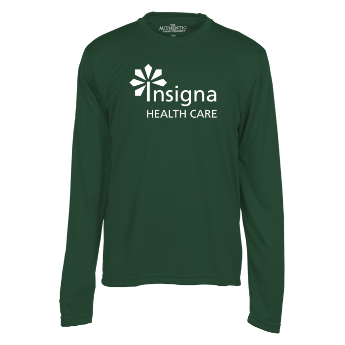 Custom Pro Team Moisture Wicking Long Sleeve Tee - Men's - Screen