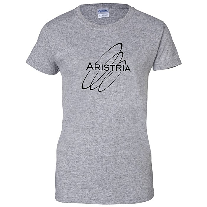 Custom Gildan Ultra Cotton T-Shirt - Ladies' - Screen - Colours
