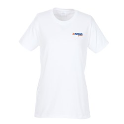 Custom Gildan Ultra Cotton T-Shirt - Ladies' - Embroidered - White