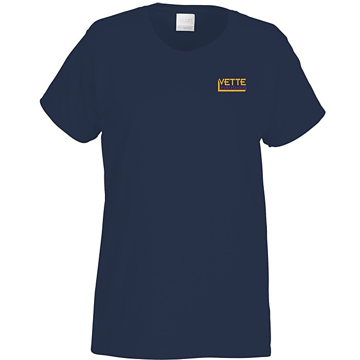 Custom Gildan Ultra Cotton T-Shirt - Ladies' - Embroidered - Colours