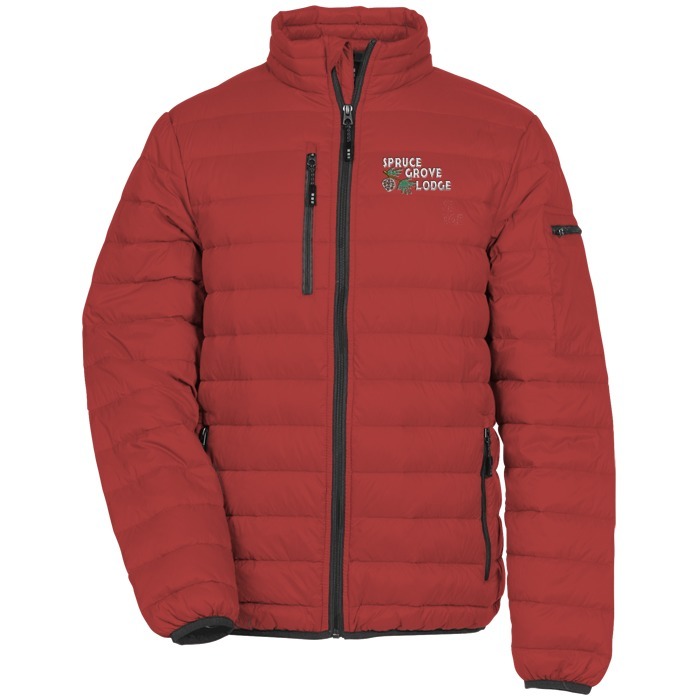 Custom Whistler Light Down Jacket - Men's - Embroidered