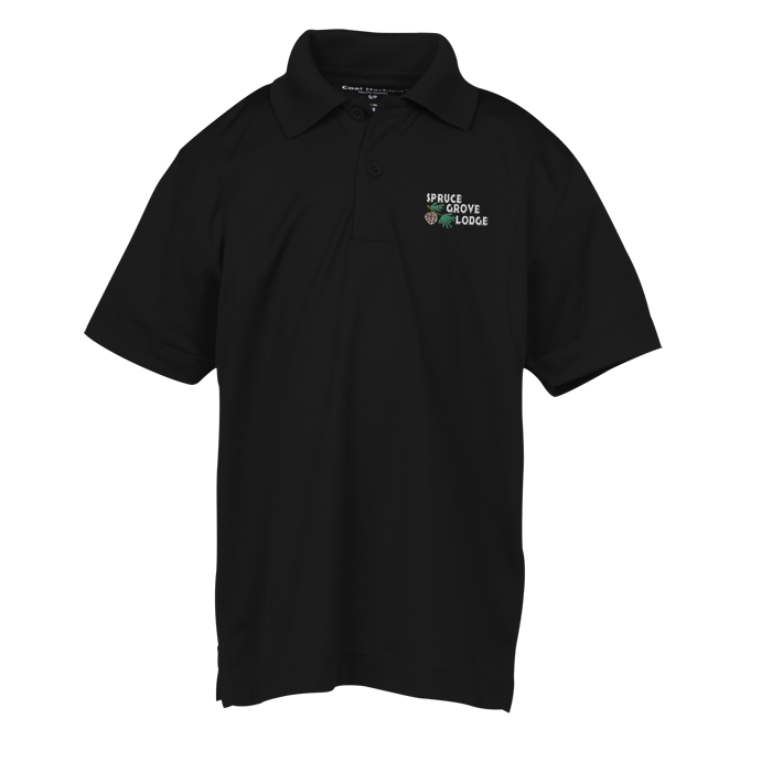 Custom Coal Harbour Tricot Snag Protection Wicking Polo - Youth