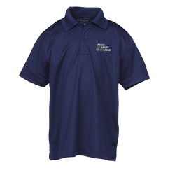 Custom Coal Harbour Tricot Snag Protection Wicking Polo - Youth