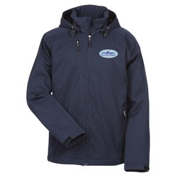 Custom Bryce Insulated Hooded Soft Shell Jacket - Men's