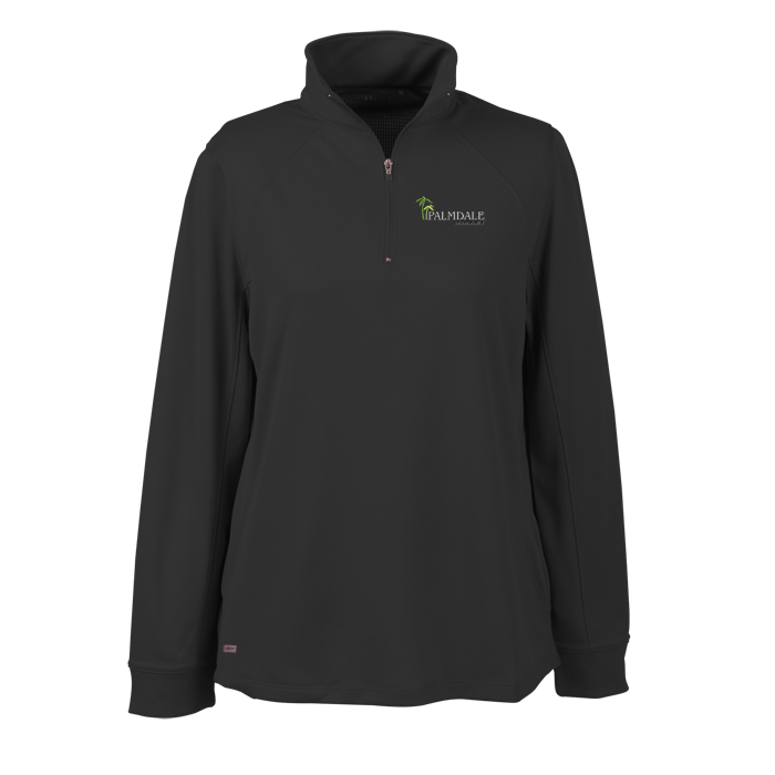 Custom Vansport Mesh 1/4-Zip Tech Pullover - Ladies' - Embroidered