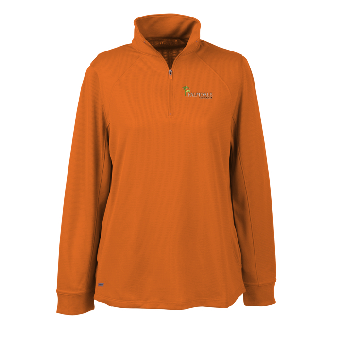 Custom Vansport Mesh 1/4-Zip Tech Pullover - Ladies' - Embroidered