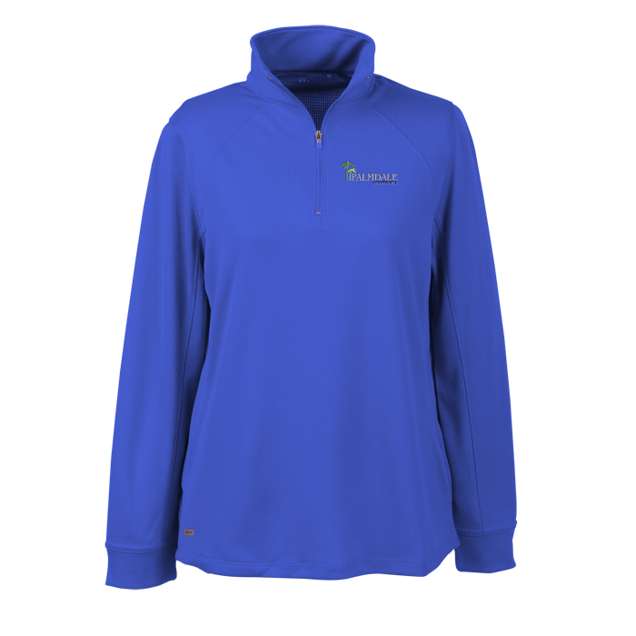 Custom Vansport Mesh 1/4-Zip Tech Pullover - Ladies' - Embroidered