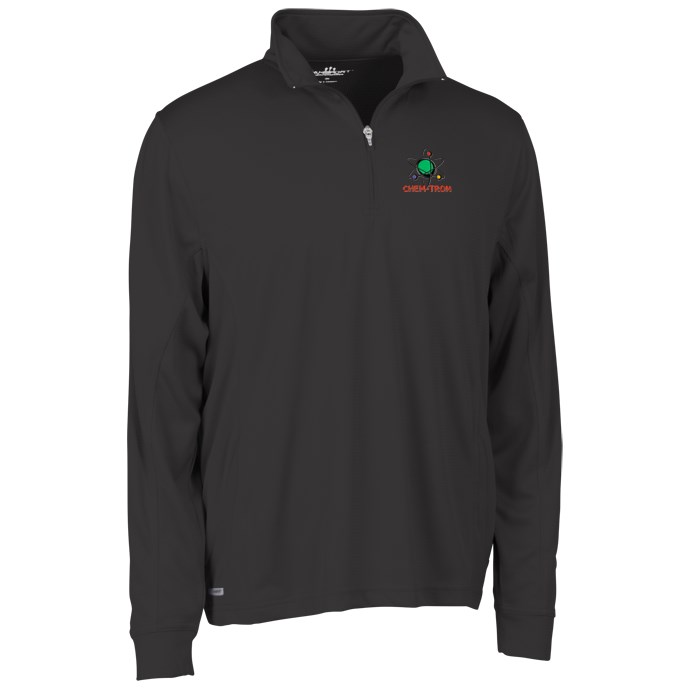 Custom Vansport Mesh 1/4-Zip Tech Pullover - Men's - Embroidered