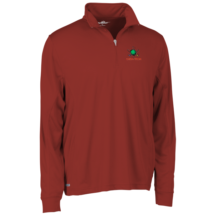Custom Vansport Mesh 1/4-Zip Tech Pullover - Men's - Embroidered