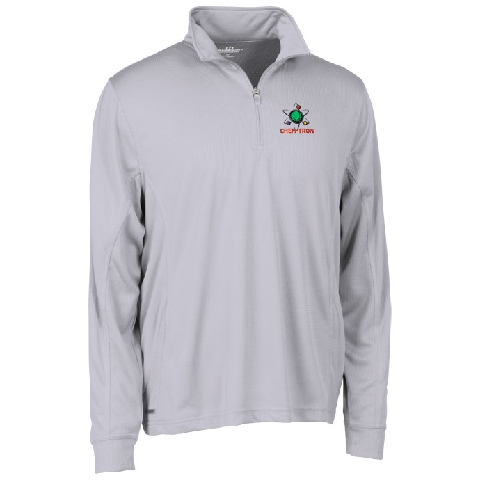 Custom Vansport Mesh 1/4-Zip Tech Pullover - Men's - Embroidered