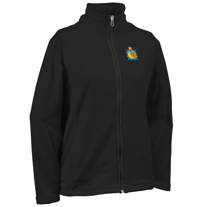 Custom Brushed Back MicroFleece Jacket - Ladies'