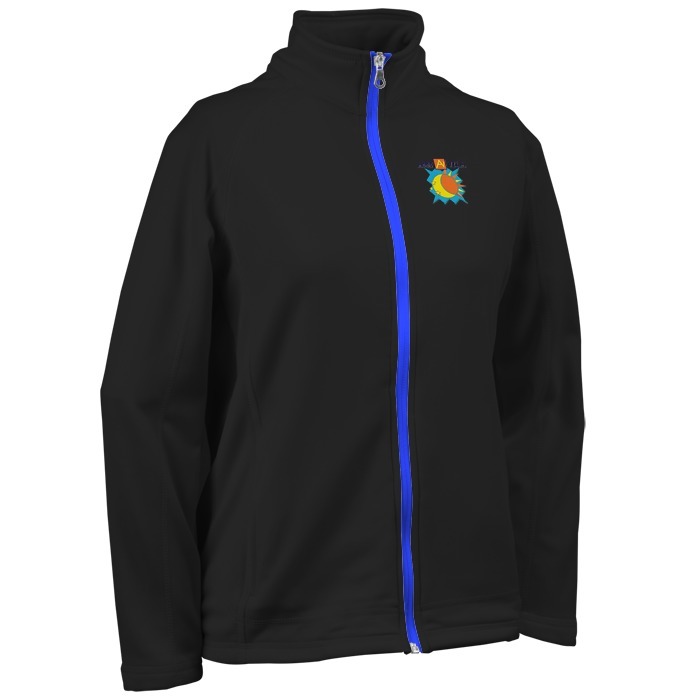 Custom Brushed Back MicroFleece Jacket - Ladies'